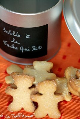 Les sablés à la vache qui rit