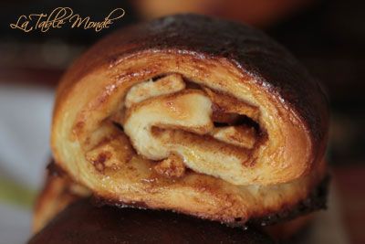 Brioches aux pommes et à la vergeoise