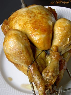 Poulet au cumin au tourne-broche