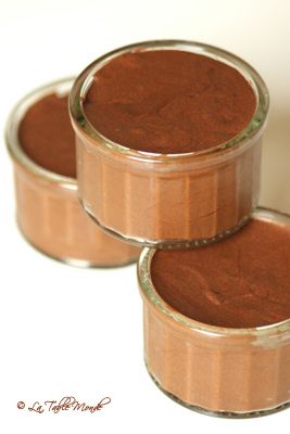 Mousse au chocolat sans jaune d'oeuf