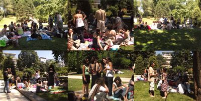 Le pique-nique du 4 juillet 2010 à Bercy