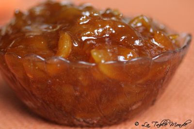 Chutney aux abricots