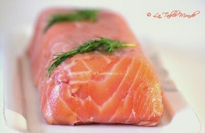 Terrine aux 2 saumons : fumé/frais